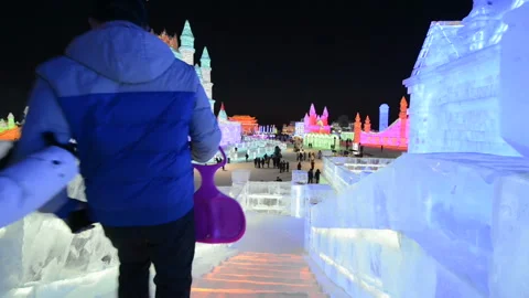 Ice building Stock-Footage 122169238