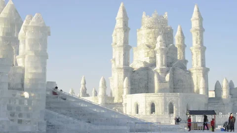 Ice building Stock-Footage 122169592