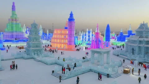 Ice building Stock-Footage 122170379