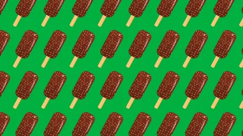 Ice candy illustration Stock Footage 197071032