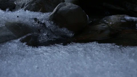 Ice Canyon Stock Footage 102464609