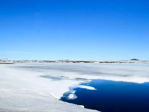 Ice caps Stock Photos