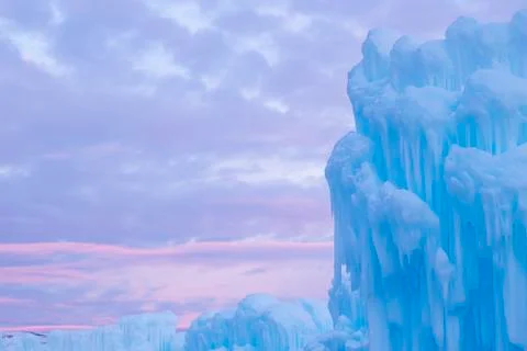 Ice Castles Stock Photos