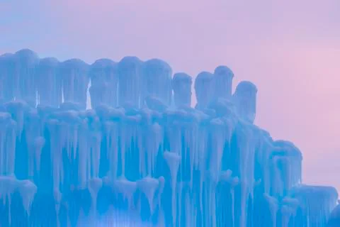 Ice Castles Stock Photos