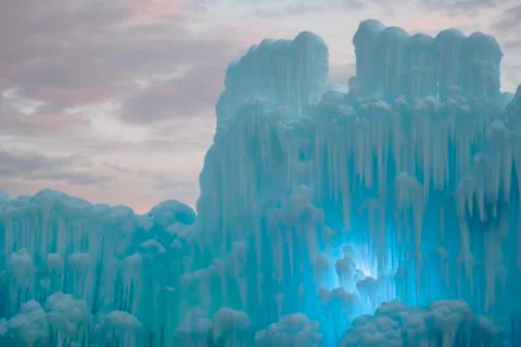 Ice Castles Stock Photos