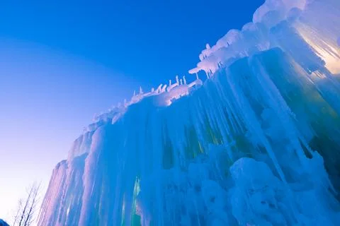 Ice Castles Stock Photos