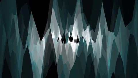 Ice cave animation Stock Footage 76004153