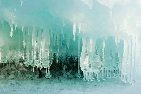 Ice cave Stock Photos