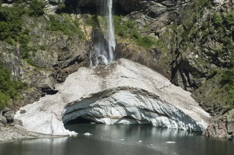 Ice cave Stock Photos