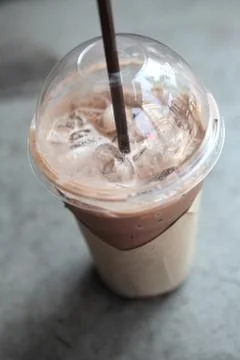 Ice chocolate Stock Photos