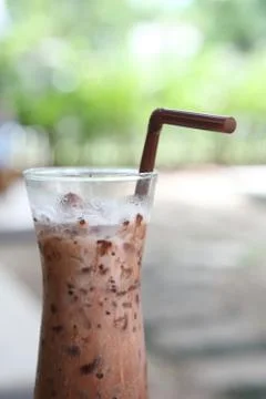 Ice chocolate Stock Photos