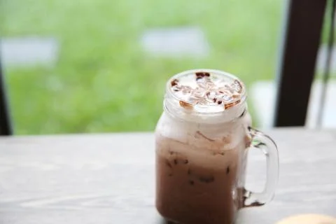 Ice chocolate Stock Photos