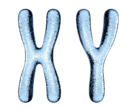 Ice chromosomes Stock Illustration