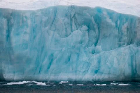 Ice cliff Stock Photos