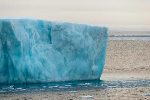 Ice cliff Stock Photos