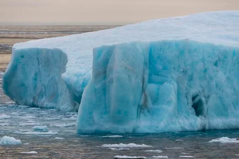 Ice cliff Stock Photos