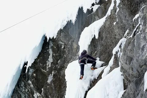 Ice Climber 1 Fotos de archivo