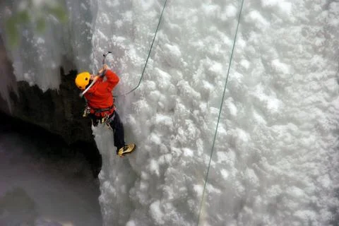 Ice Climber Stock Photos