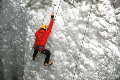 Ice Climber Stock Photos