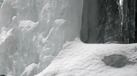 Ice climbing ice axe Stock Footage 24821601