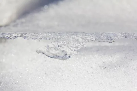 Ice close-up texture Stock Photos