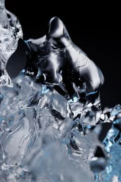 Ice closeup melting Stock-Fotos
