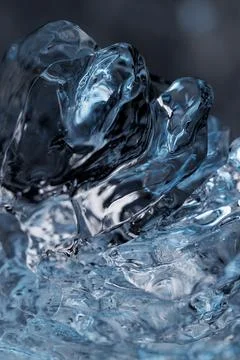 Ice closeup melting Photos