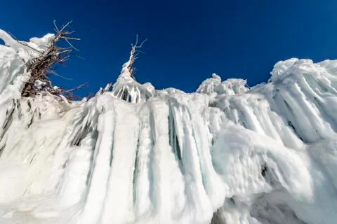 Ice coast 스톡 사진