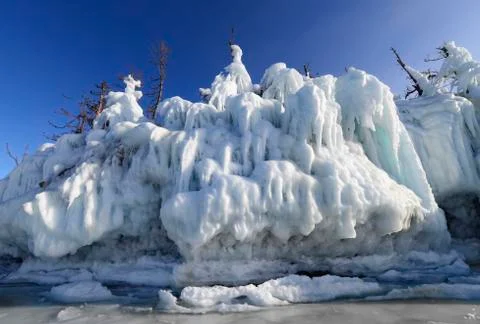 Ice coast 스톡 사진
