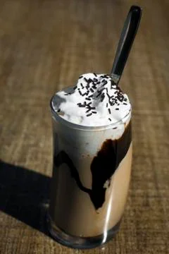 Ice coffee drink Stock Photos