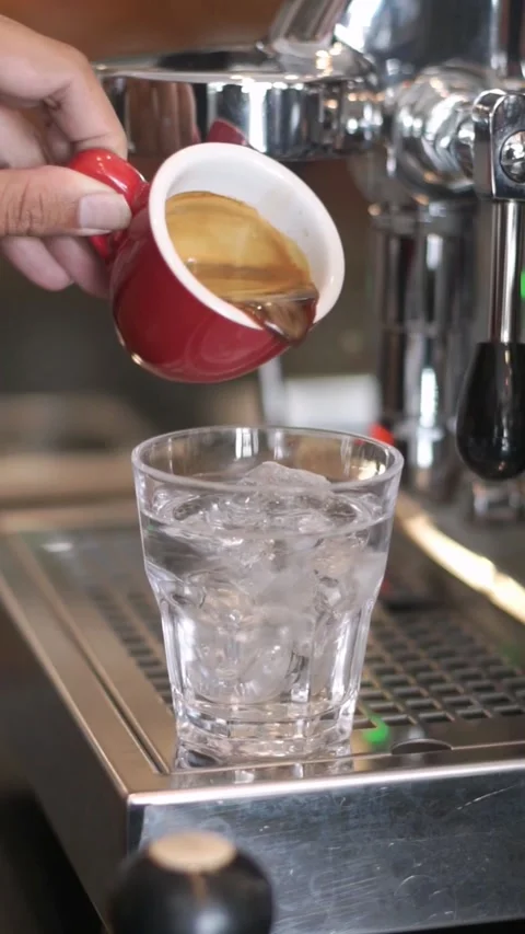 Ice Coffee Stock Footage 298155668