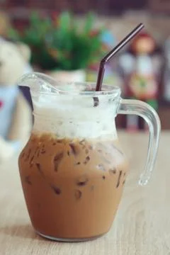 Ice coffee Stock Photos