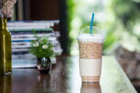 Ice coffee 스톡 사진