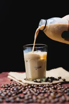 Ice Coffee Stock Photos