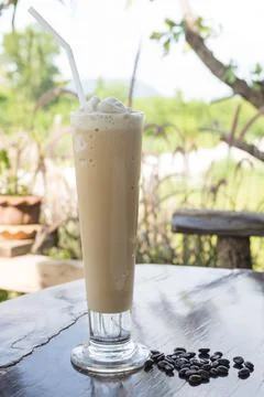 Ice coffee 写真素材