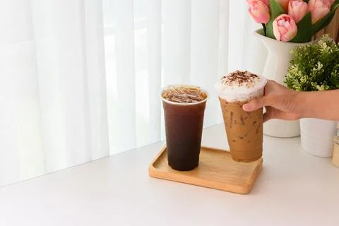 Ice coffee Stock Photos
