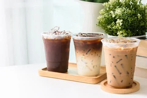 Ice coffee Stock Photos