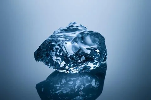 Ice cold beauty. Stock Photos