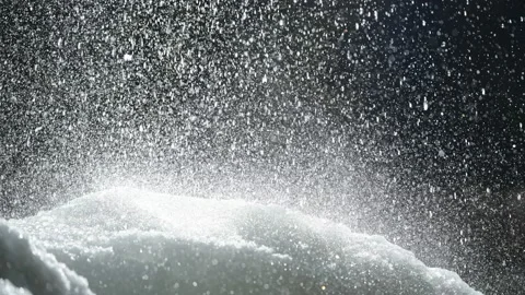 Ice cones on a frozen waterfall in the austrian alps 库存影片 148498517