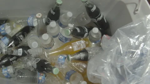 Ice Cooler Of Beverages 1 Stock Footage 241701716