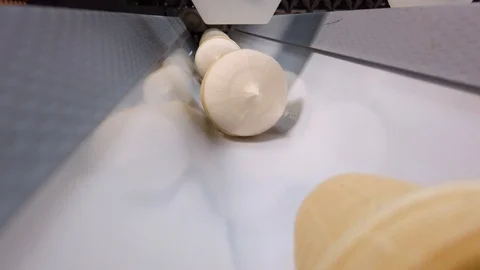 Ice Cream Automatic Production Line Stock Footage 104221177