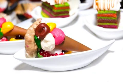Ice cream candy Stock Photos