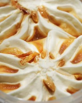 Ice cream close up Stock-Fotos