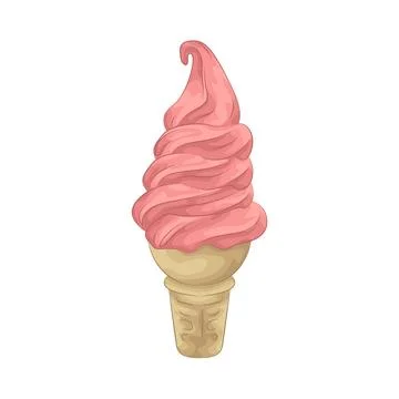 Ice cream cone イラスト素材