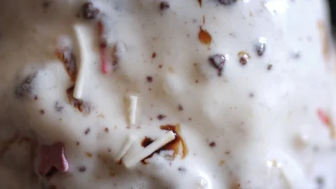 Ice cream cone melting Vídeo Stock 74220738