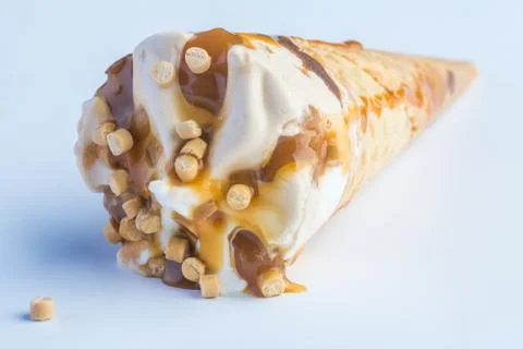 Ice cream cone Stock Photos