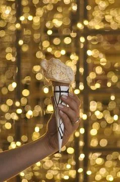 Ice cream cone Stock Photos