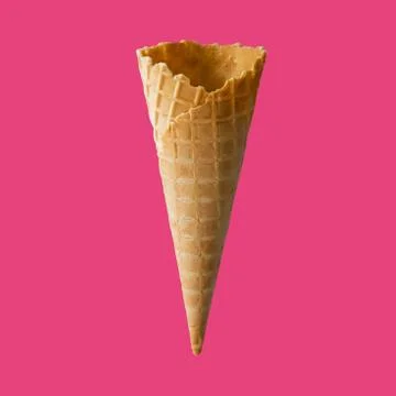 Ice cream cones pattern Foto stock