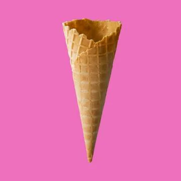 Ice cream cones pattern Stock Photos