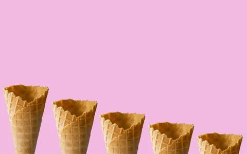 Ice cream cones pattern Foto stock